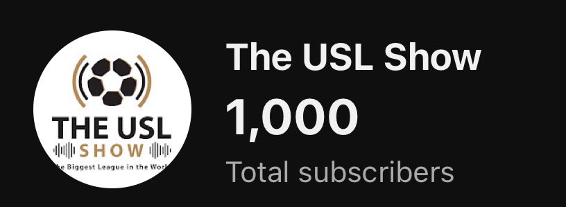 1,000 Subscribers on YouTube. We seriously cannot thank you all enough for the love and support you have shown us.

We are always looking to grow and improve, but today, let’s just celebrate. 

Thank you.❤️❤️