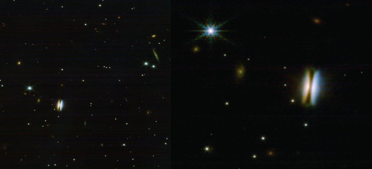 landru79's tweet photo. Un uso + promediado de los 4 filtros disponibles
James #Webb Space Telescope #JWST
NAME #2MASS J16281370-2431391
date_obs: 2024-04-09
pi_name: Menard, Francois
Instrument: #NIRCAM
NASA/ESA/CSA/STScI/j. Roger https://t.co/FJlwTMBDvk