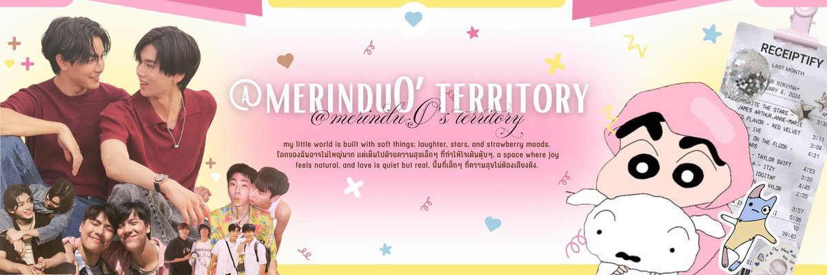 merinduO's tweet image. ° อาณาจักร: ♡ @merinduO’s territory 
                บ้านของคำพูดฉัน__=3
       Where my presence lingers.. 🫓

              ｡ˑ 𓂃 A page shaped 𓈄
                   𓇼 °. ความสุขและ 🍓
        ✿ ความคิด . และ  ◌ ˚ช่วงเวลาของฉัน