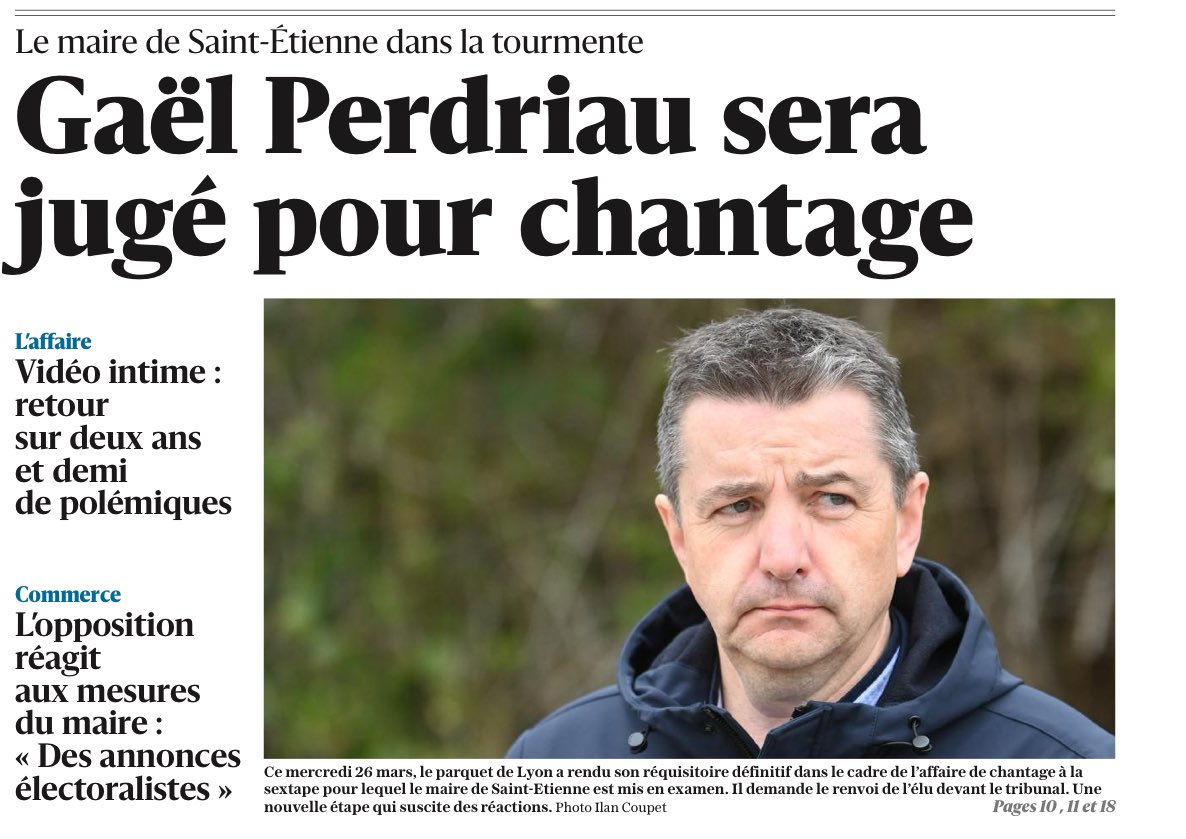 42Impertinent's tweet photo. #Perdriau : le procureur m’ayant confondu avec un certain Gabriel, je pensais tenir mon vice de forme contre le Parquet bras armé du complot judiciaire qui me vise. C’est raté le réquisitoire de 38 pages est accablant, le procès aura bien lieu et mon #StarterPack est bien pourri. https://t.co/QuJv4bwAok