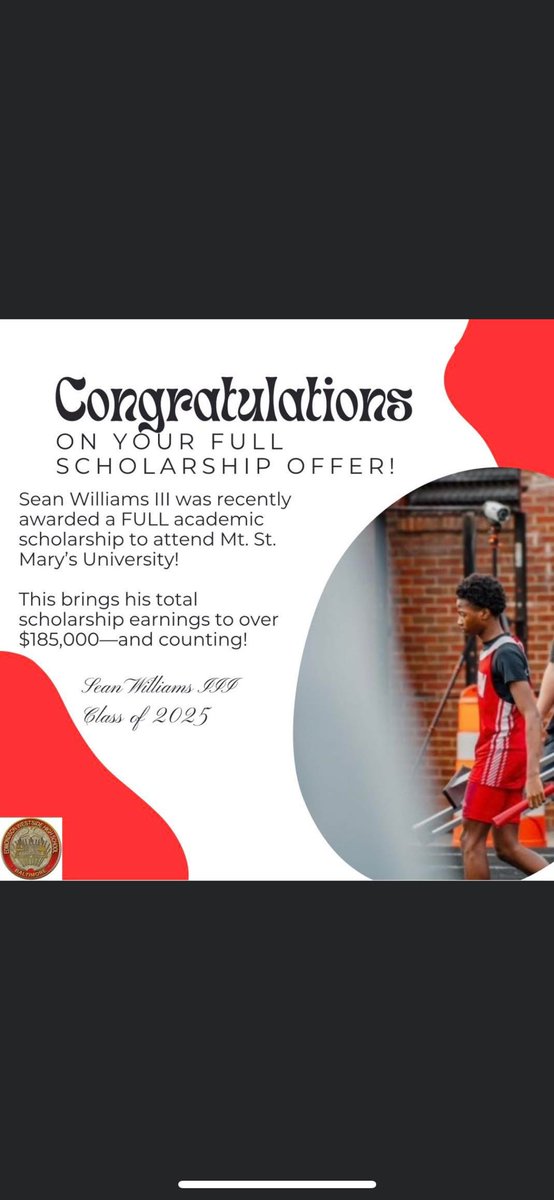 EWHS RED STORM! (@edmondsonhs) on Twitter photo Congrats Sean!!! Congrats Sean!!!