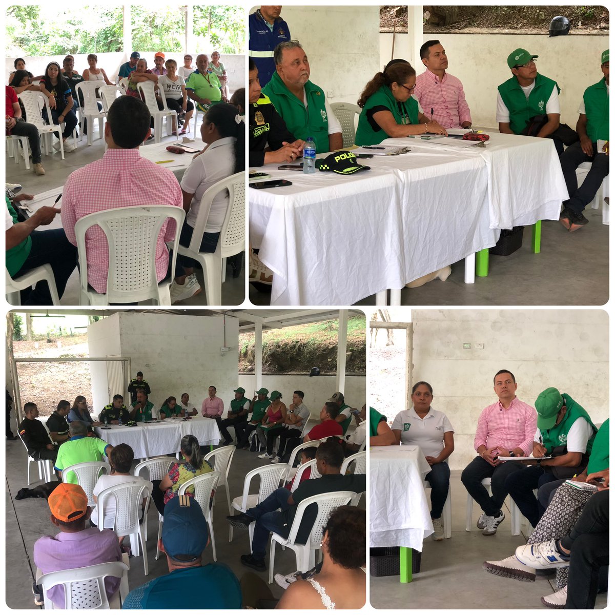Escuchando y atendiendo de primera mano las necesidades más sentidas de las veredas del corregimiento 2 <a href="/PoliciaBmanga/">Policía Metropolitana de Bucaramanga</a> <a href="/AlcaldiaBucara/">Alcaldia Bucaramanga</a> 
#Bucaramanga #campo #SeguridadCiudadana