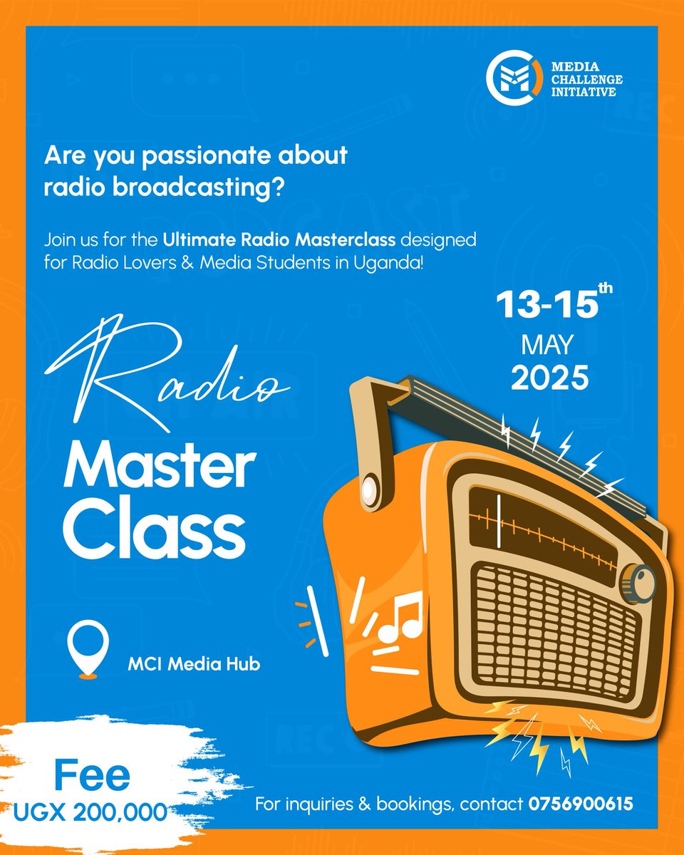 IMChallengeug's tweet photo. 3 days.  Multiple audio projects. 1 professional audio reel. Countless career opportunities. 

Our #RadioMasterclass delivers hands-on training with immediate expert feedback. 

Will you be next? Sign up here 🔗https://t.co/yl2wkmEOzV #VoiceTraining https://t.co/Qo7BuqZDIF