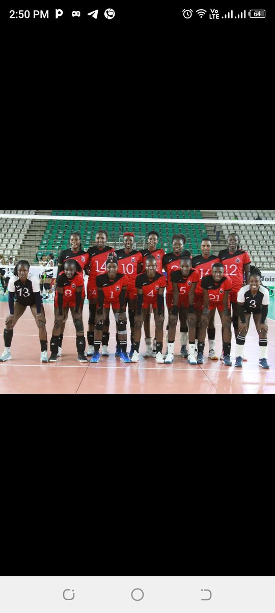 Betty964's tweet photo. In other news; Kenya pipeline volleyball team among the three teams that went to Abuja is the only team that has gotten to the semi finals. 
Congratulations kpc volleyball team 
#kenyavolleyball https://t.co/KXOfOtHQkW