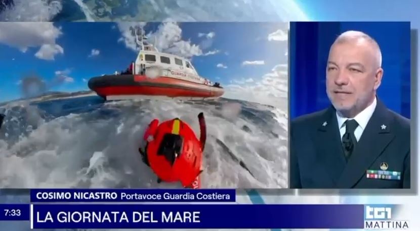 Rivedi l’intervento del Comandante Cosimo Nicastro al #TG1Mattina: al centro, la #GiornataDelMare dell’11 aprile e le iniziative per promuovere la cultura marinara tra migliaia di studenti italiani. 
👉bit.ly/42oSa8b