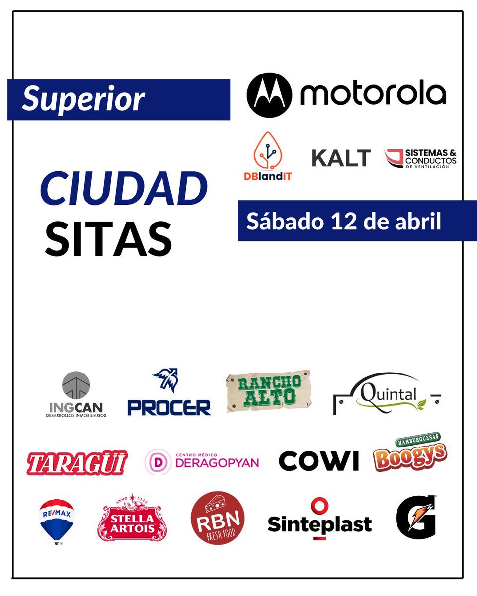 🗓️ Agendate el próximo sábado que recibimos a los amigos de SITAS a partir de las 12:00hs