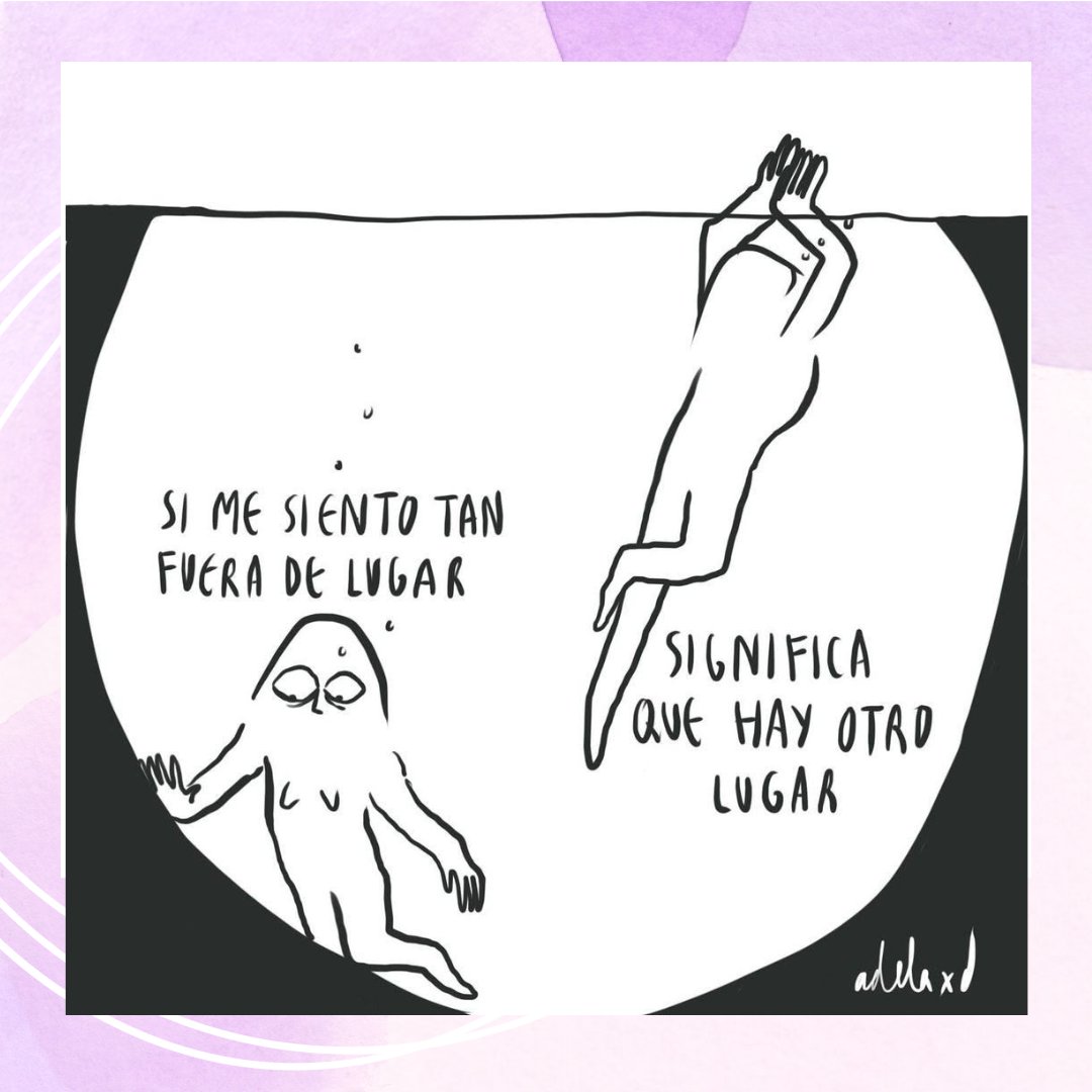 psicologiamente's tweet photo. Cuando no se encaja, en muchas ocasiones simplemente no vale la pena el esfuerzo. Y eso no es ni bueno ni malo, cada persona necesita entornos y rodearse de personas distintas. ¿Estás de acuerdo?

Por: Adelapordiosxd
#psicologiaymente #psicologia #encajar #saludmental https://t.co/YOAvfb9siJ