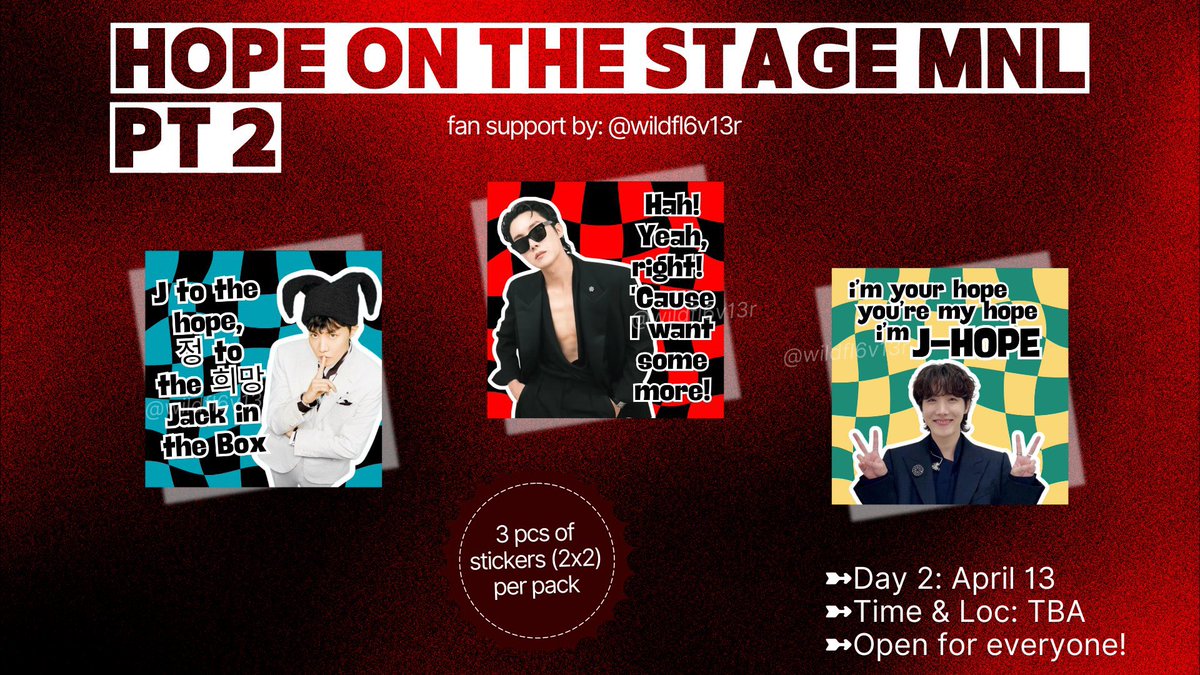 Packing the freebies atm. If you don’t want it, don’t throw it but give it to somebody else. See you this weekend Armys! 🥹

For my moots, dm me so I can reserve 1 set for u. Canvas pouch/sticker set. 🥰

D1 -Team Labas
D2 -Team Loob
Loc+time tba

#HOPE_ON_THE_STAGE_TOUR_Manila