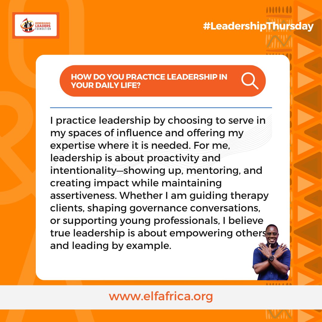 Emerging Leaders Foundation-Africa tweet media