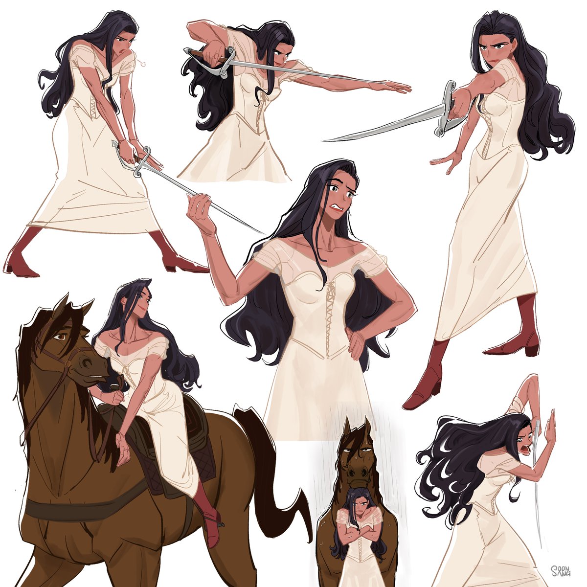 Legend of Zorro - Elena Character Sheet_