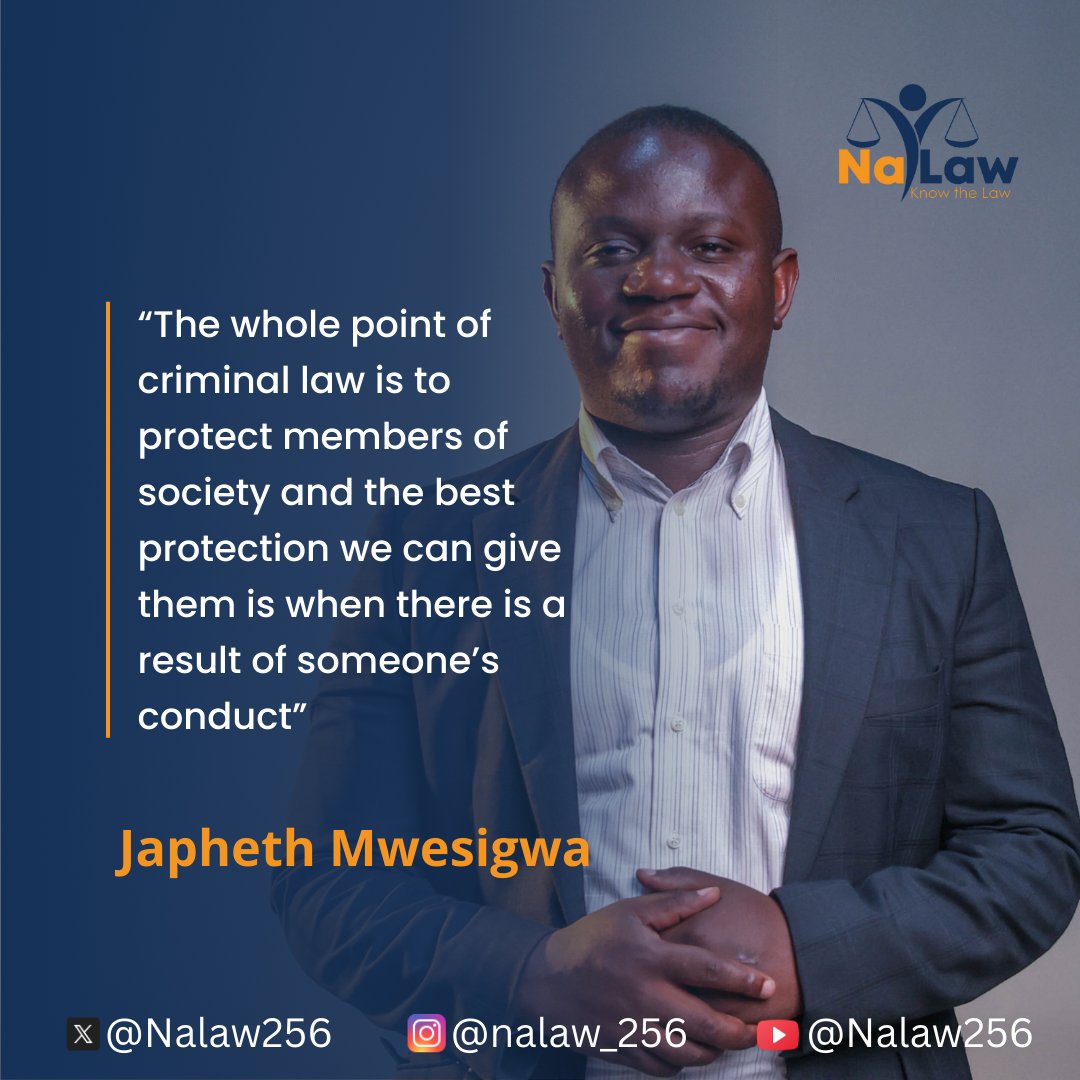 Criminal law isn’t just about punishment—it’s about protecting society. 
Justice makes sense when there’s accountability for someone’s conduct.
#Knowthelaw 
Check it out :youtu.be/UNFj-Uaik3c?si…