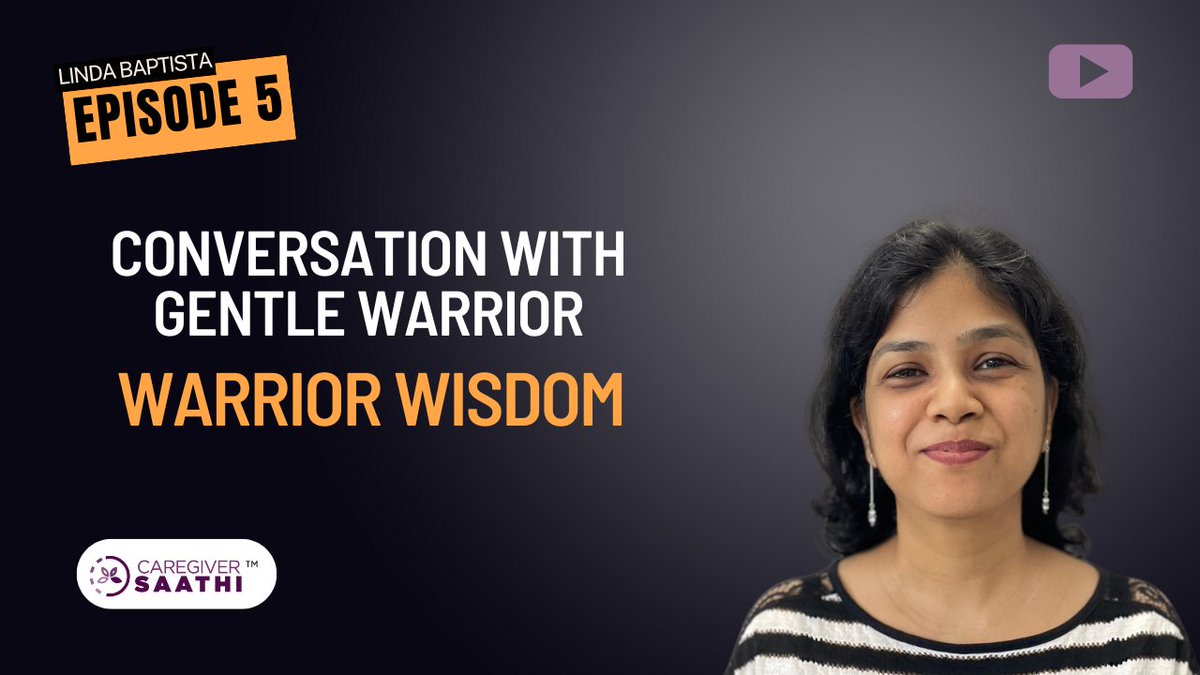 In Ep 5 of Gentle Warriors, Linda Baptista shares how she rebuilt her life after becoming a full-time caregiver overnight.

A powerful story of resilience, love &amp; self-discovery.
Watch: youtu.be/VBdXmIkBQrE

#GentleWarrior #CaregivingJourney #Resilience #WarriorWisdom