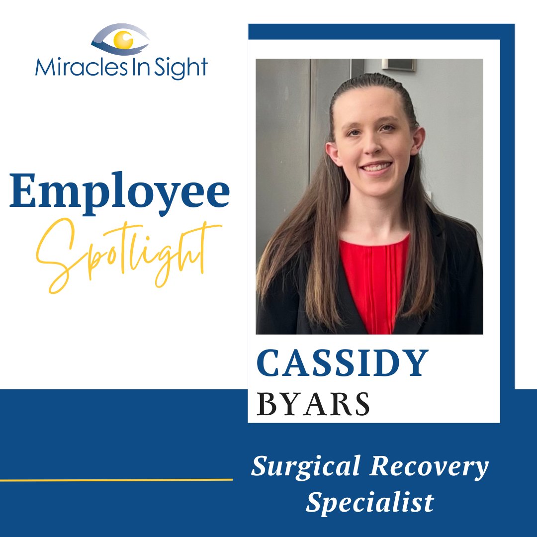 "My experience working as a SRS has been incredibly insightful and rewarding. Having the responsibility for caring for someone’s loved one, is a great honor as I recover their donation that will then be utilized to restore sight to another individual." she says. #MIS #MeetTheTeam