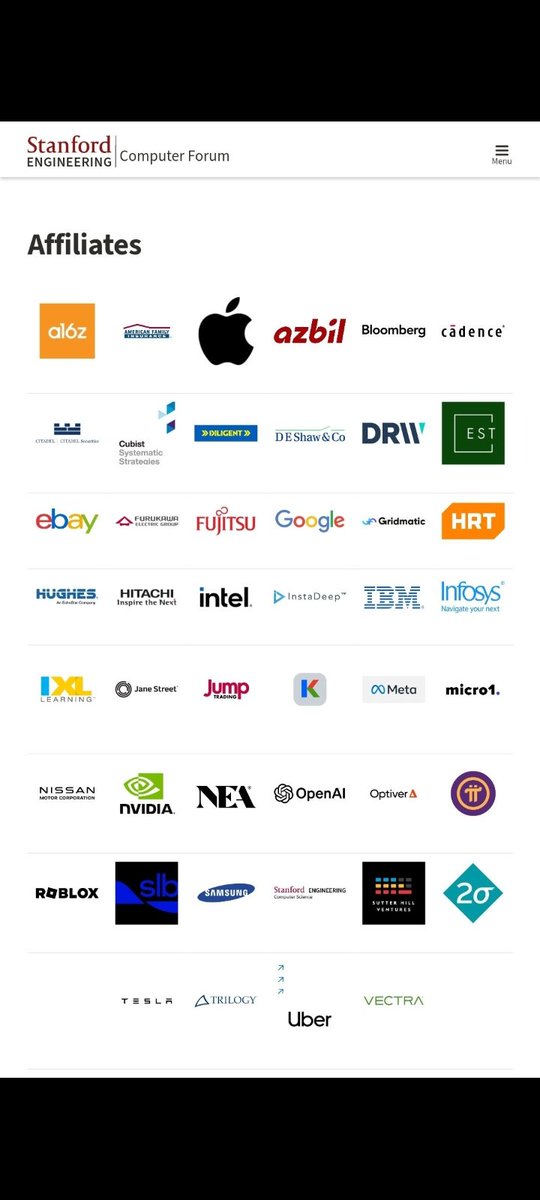 #PiNetwork presence as affiliate of the Stanford Engineering Computer Forum speaks volumes about its credibility and innovation. Standing alongside global leaders like Apple, Google, Tesla, Meta, and OpenAI, $Pi shows it's not just crypto project but part of the future of techno
