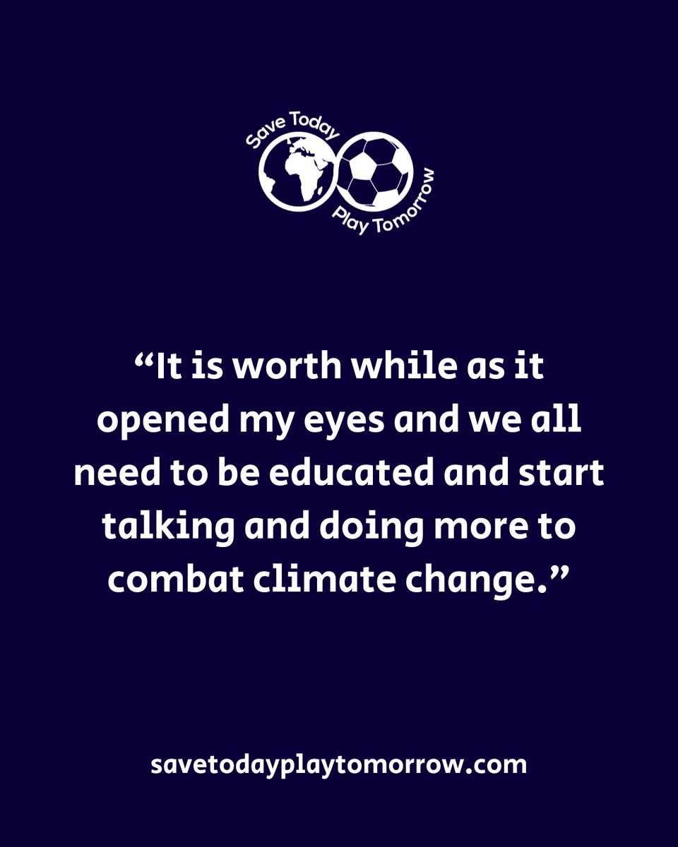 🌍 Sign up for our Carbon Literacy Course for Grassroots Sports Clubs!

🗓️ 28–29 April | 🕑 2 evening sessions
⚽ Learn how your club can lead on climate action!

🎟️ Book now: buff.ly/NxqC1Cm
🎁 Enter prize draw for a Kitlocker voucher!

#CarbonLiteracy #Sustainability