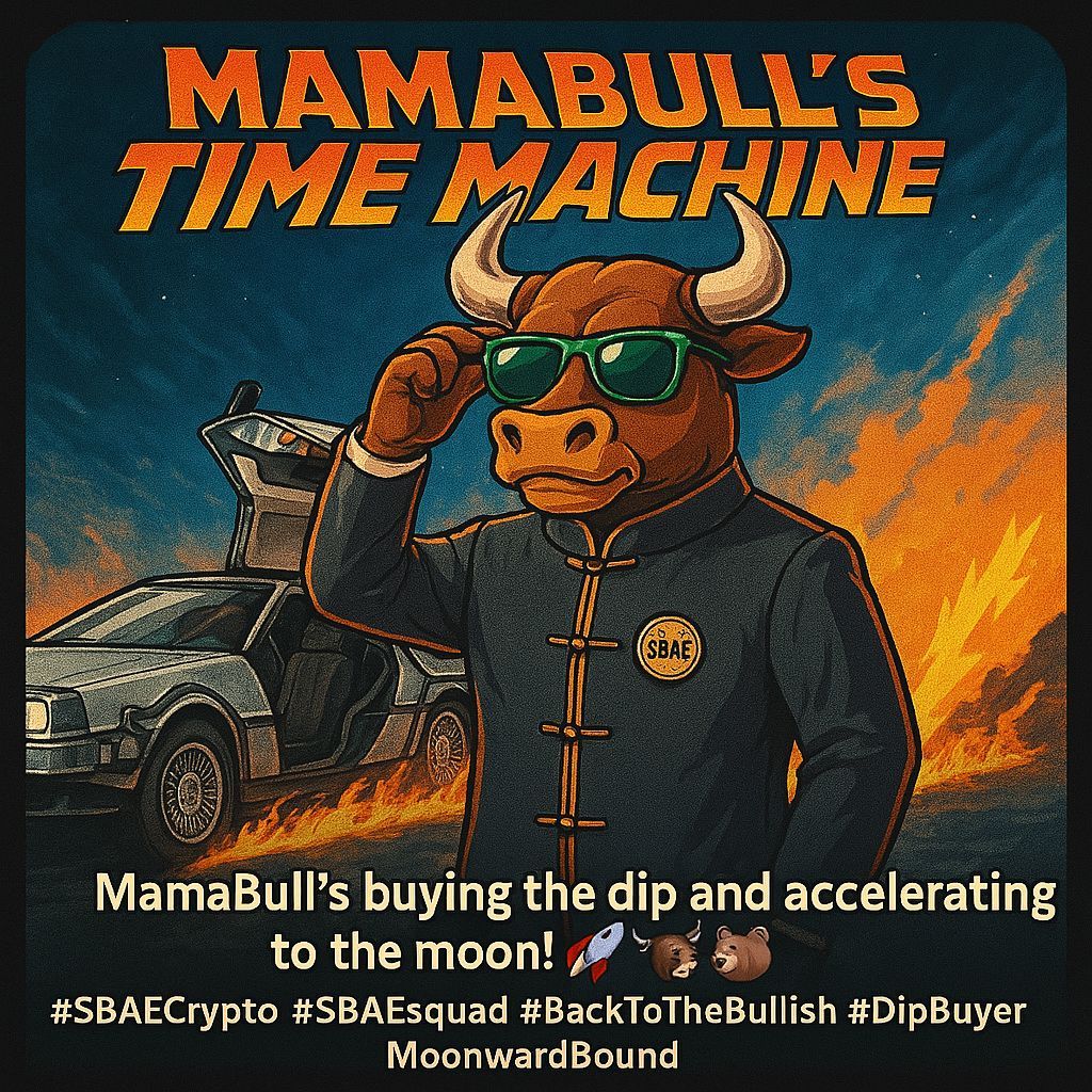 saltbaetoken's tweet photo. Hop in, weβre time-traveling to the moon! ππ The future is bullish!"
#SBAECrypto #SBAEsquad #TimeTravelBull #FutureMoon #BullishEra https://t.co/PxYPlLV0qD
