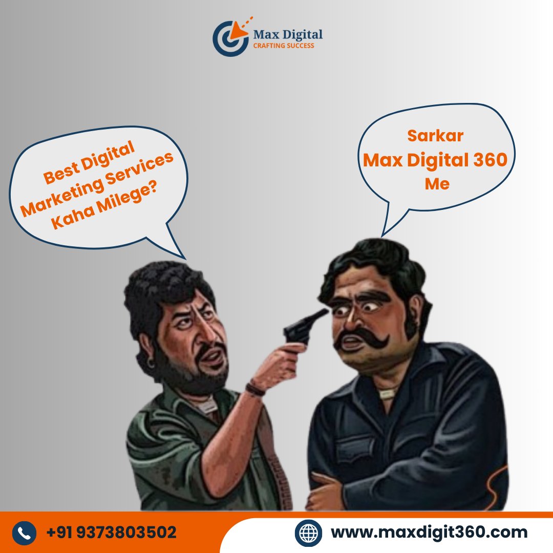 Maxdigital360's tweet photo. 🚀 Max Digital 360 – Pune’s top digital marketing agency to boost your brand, leads &amp; ROI! 💼📈

📞 +91 9373803502
📩 maxdigitalteenzy@gmail.com
🌐 https://t.co/tWZU1UsEYG
.
.
.

#DigitalMarketing #MarketingAgency #MaxDigital360 #PuneBusiness #GrowWithUs
#OnlineMarketing https://t.co/ea6YwcHbiK