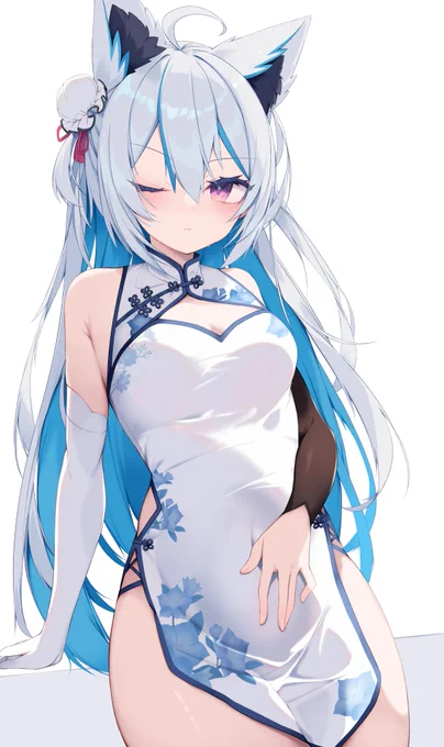 けもみみちゃん色んな服装シリーズⅡ チーパオ 