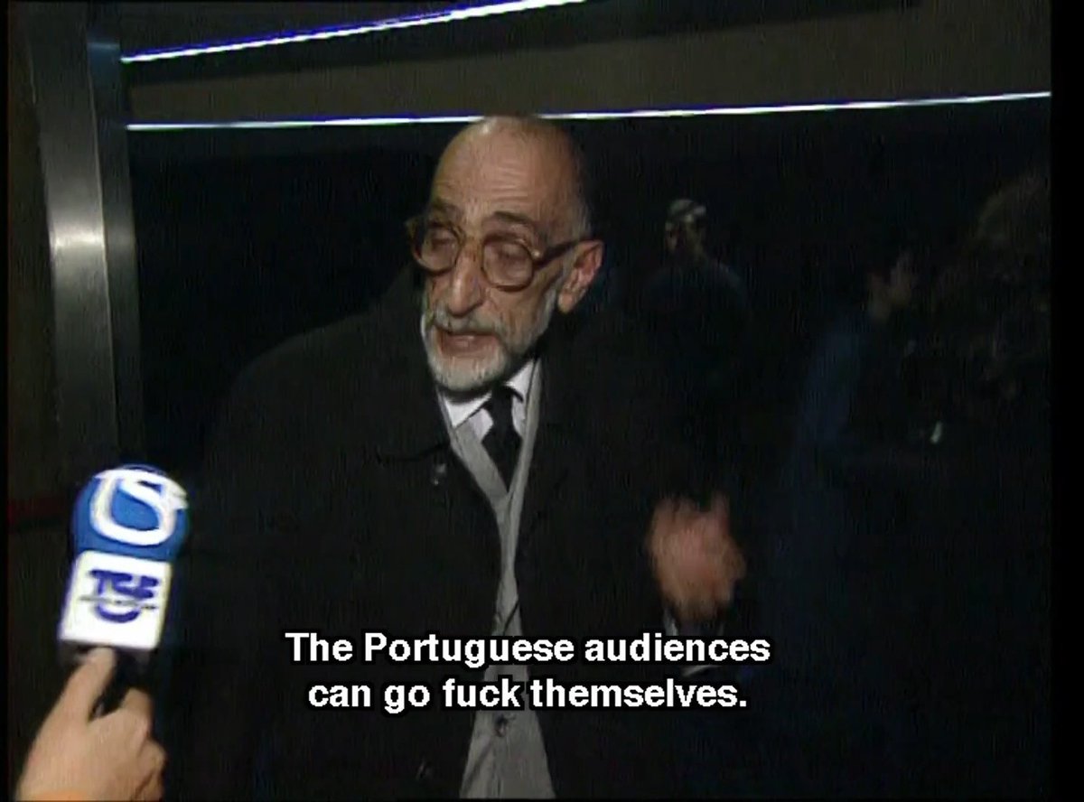 chantaldykerman's tweet photo. watching Joao Cesar Monteiro videos on youtube at 6am https://t.co/ZgiDcs1ecJ