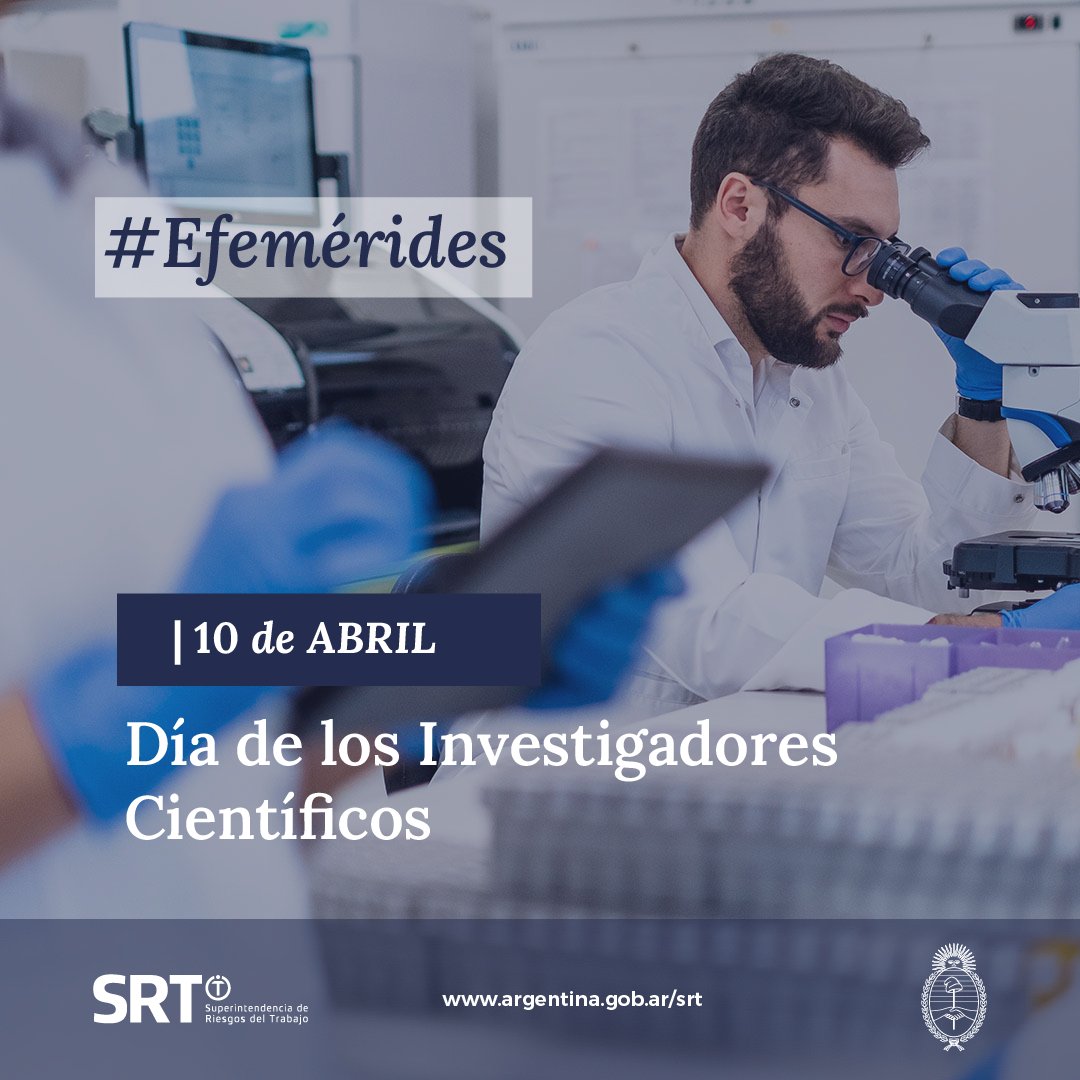 ¡Les deseamos un feliz día!  

#Díadelosinvestigadorescientificos