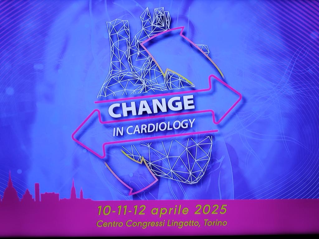 A great clinical case session has just ended at #ChangeinCardiology  in Turin.

We have learned a lot and were blessed by a lecture of prof. Faletra on Applications of AI in mitral regurg assessment.

Congratulations to the organizing committee for this superb event!