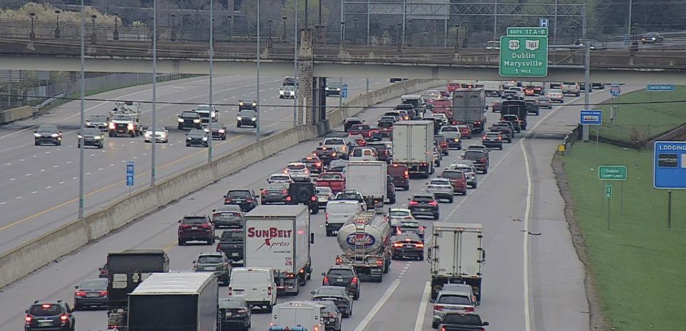 Slow traffic due to crash - 270 NB near Tuttle Crossing <a href="/wsyx6/">WSYX ABC 6</a> <a href="/fox28columbus/">FOX 28 Columbus</a> #GDCTeamTraffic