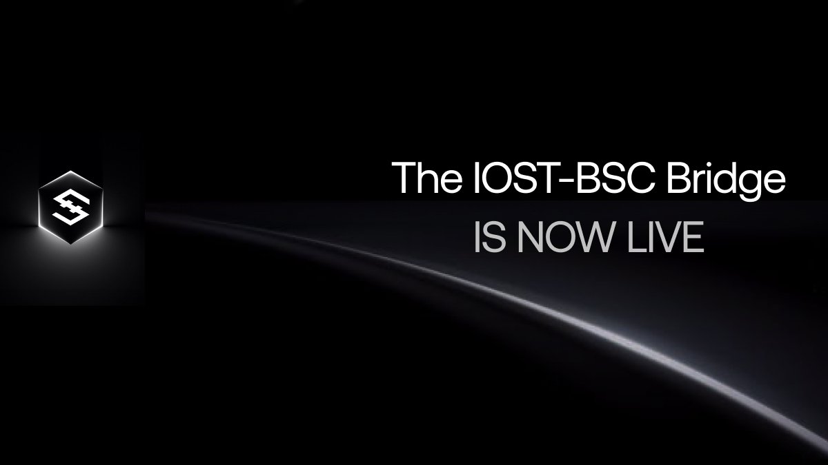 IOST_Official's tweet photo. 🌱 Exciting times for IOST! 

🌍 IOST is now fully integrated on @binance through the BNB Smart Chain (BEP20)!
🚀 The IOST Bridge is now LIVE for seamless cross-chain experiences

Details in the tweet below 👇 https://t.co/S4GU3yZNbq