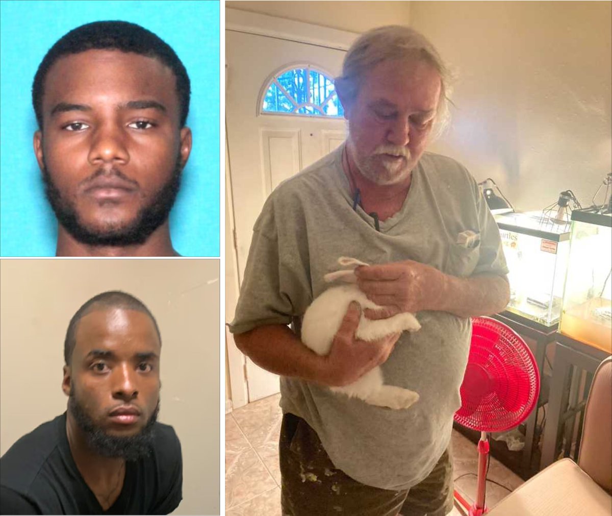 NatCon2022's tweet photo. Today marks the 2nd anniversary of the racially motivated murder of Lawrence Herr, 66, in Kenner, LA. 

Herr was fixing a mailbox when he was suddenly shot in the back.

Police say Tahj Matthews, 23, and Maurice Holmes, 25. were hunting for a White man to kill. https://t.co/88g6NuGPyw