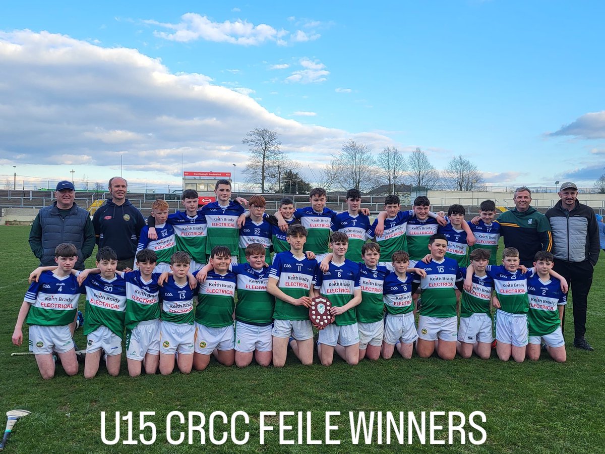 CarrigCLG's tweet photo. CRCC is heading to Wexford on June 21st for the U15 John West Féile.
We’re fundraising over next few weeks to cover costs for gear, travel and meals.Local sponsors and support are greatly appreciated
To help contact:
Mary Dunne(Coolderry)0877964222
Leonard Deane(Carrig)0872984849 https://t.co/cUd46VBBBE