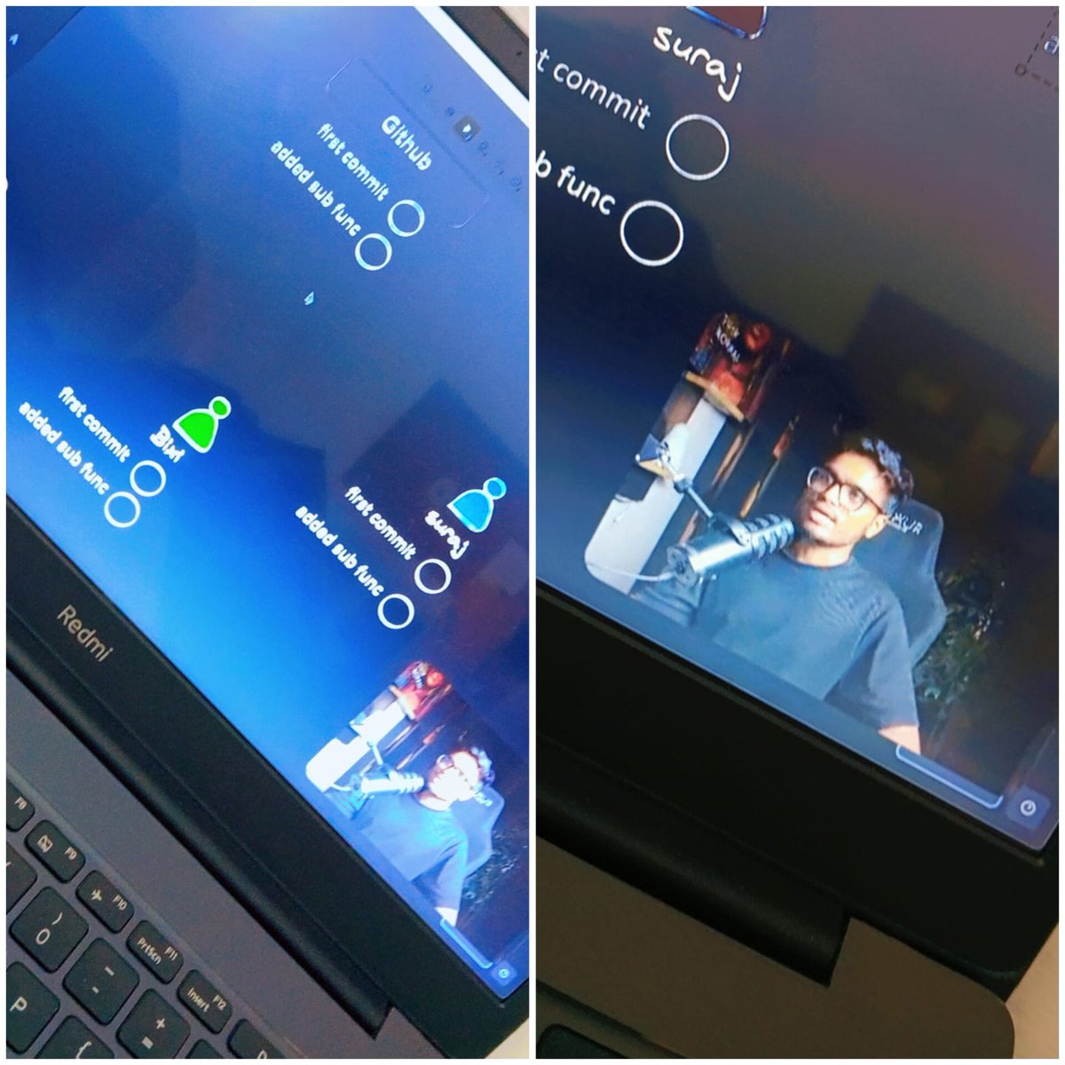 webwithaman's tweet image. 🚀 Class 53 of the Job Ready AI Powered Cohort by @sheryians_ 

📚 Today's Focus:
Git &amp;amp; GitHub collab, staging, commits, pushing, reverting via commit ID, adding collaborators, pulling &amp;amp; merging conflicts!

@harshbhaiyaa #Day53 #Class53 #100DaysOfLearning #100DaysOfCode