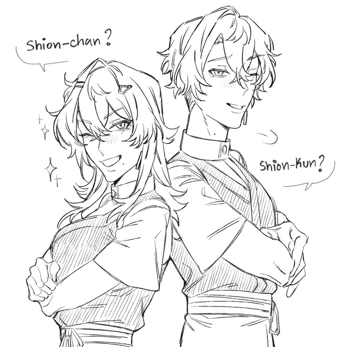 HRM_Shion_'s tweet photo. #HRM_Seitenkan

( คนไหนคือชิองทัวจีง ⁉️🎀🍵

เลือกไม่ได้ว่าจะวาดอันไหนดี เลยควบสองที่ไปสุดทั้งคู่แล้วกันค่ะ ! ) https://t.co/lIt58jatFa