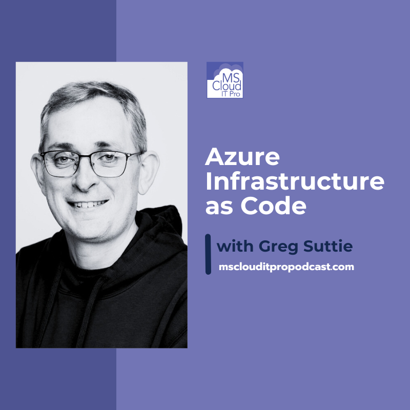 Microsoft Cloud IT Pro Podcast #msclouditpro (@msclouditpro) on Twitter photo Ben chats with <a href="/GregSuttie/">greg suttie</a> about his MVP journey + Azure Infrastructure as Code!
✅ Bicep
✅ Verified Modules
✅ Bicep Config Files
Listen now 👉 msclouditpropodcast.com
#Azure #IaC #Bicep #CloudIT Ben chats with <a href="/GregSuttie/">greg suttie</a> about his MVP journey + Azure Infrastructure as Code!
✅ Bicep
✅ Verified Modules
✅ Bicep Config Files
Listen now 👉 msclouditpropodcast.com
#Azure #IaC #Bicep #CloudIT