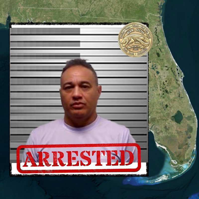 Meth Dealer Off Our Streets &amp; Out of Our Country:
 
This week, Miami Sector Border Patrol agents arrested this illegal alien from Cuba who was previously convicted for distribution of meth. in 2014. He served 80+ months in prison, now he is being deported.

#arrest #florida #usbp
