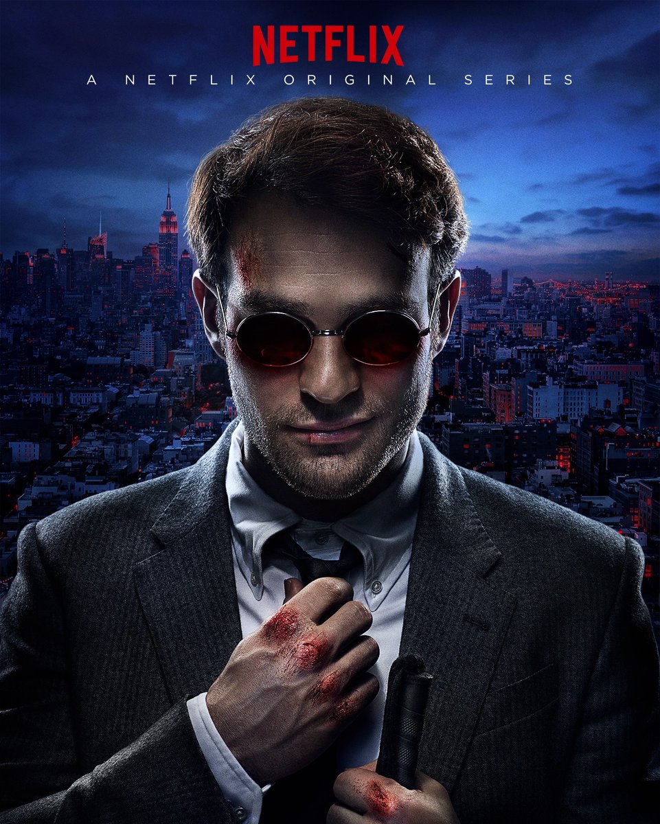 MyCaveSA's tweet photo. منذ 10 سنوات بالضبط، بدأ عرض مسلسل Daredevil على نتفليكس! 🕶️⚖️

وش تصنيفك له بين باقي مسلسلات الأبطال الخارقين؟ وهل ما زال يستحق كل المدح؟ 🤔 https://t.co/pCr8YOc21W
