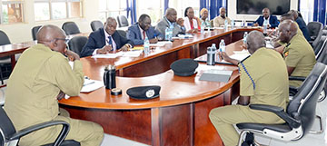 What Really Happened at the Police–TUPSA Security Meeting. On April 8, IGP Abbas Byakagaba met with private security leadership. They presented 15 tough challenges: rising operational costs, ammunition shortages, and unpaid government contracts. DETAILS: c-news.ug/uganda-police-…