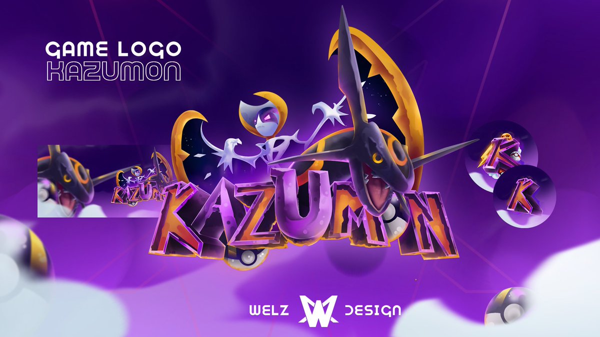 New Game Logo for Kazumon 🟣

(rebranding from the icon carried out in December 2023)

WelzDesign ©