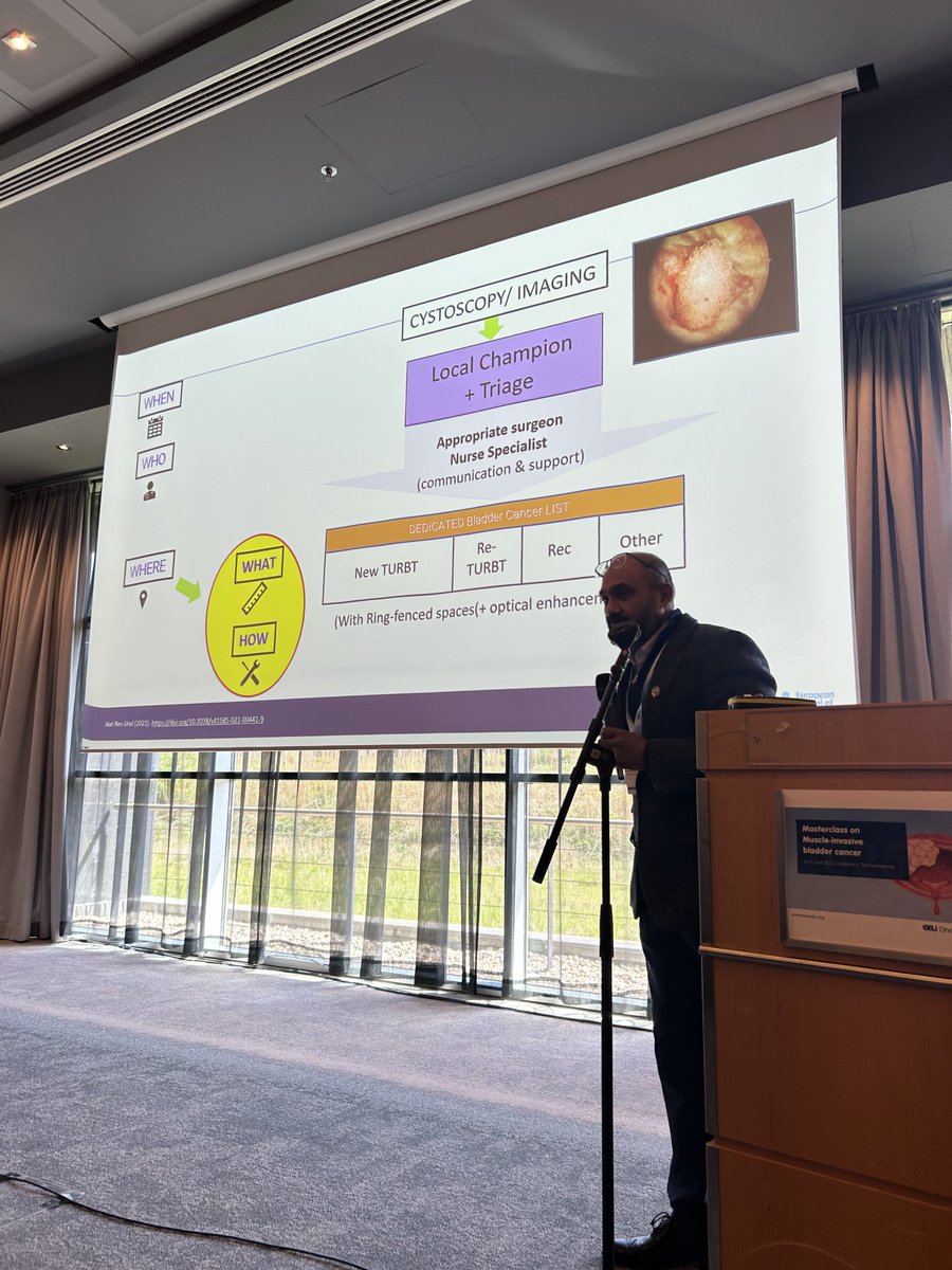Joan Palou Redorta (@joanfundi) on Twitter photo Messages by Dr <a href="/ParamMariappan/">Prof Param Mariappan FRCS(Urol), PhD</a> at the #MIBC Masterclass in Amsterdam: do a good TURB and classify the waiting list of #bladdercancer patients in order to treat sooner the high grade or invasive tumours!! Messages by Dr <a href="/ParamMariappan/">Prof Param Mariappan FRCS(Urol), PhD</a> at the #MIBC Masterclass in Amsterdam: do a good TURB and classify the waiting list of #bladdercancer patients in order to treat sooner the high grade or invasive tumours!!