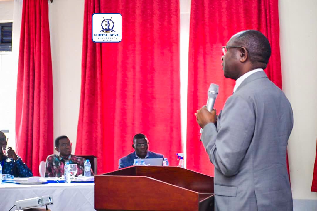 mru_vice's tweet photo. I have briefly presented a report to the Katikkiro @cpmayiga highlighting the University’s progress and future plans which include infrastructural development, research and innovation, staff welfare and also the performance of the newly introduced Masters Programs. https://t.co/CSsh49c6sE