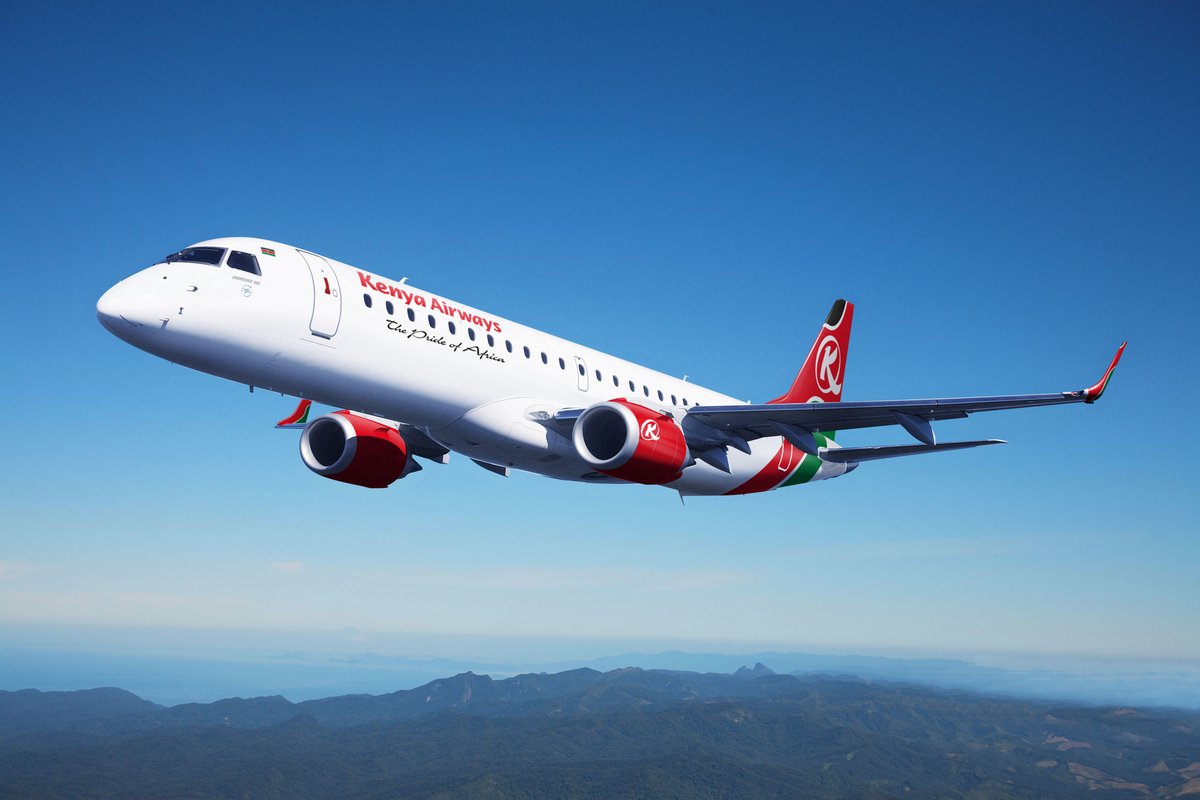 embraer's tweet photo. #NEWS | Embraer and @KenyaAirways sign Collaborative Inventory Planning agreement. Read full news: https://t.co/SQWvLisWvx
#EmbraerStories #AircraftSupport https://t.co/8oYSh5Rvdb