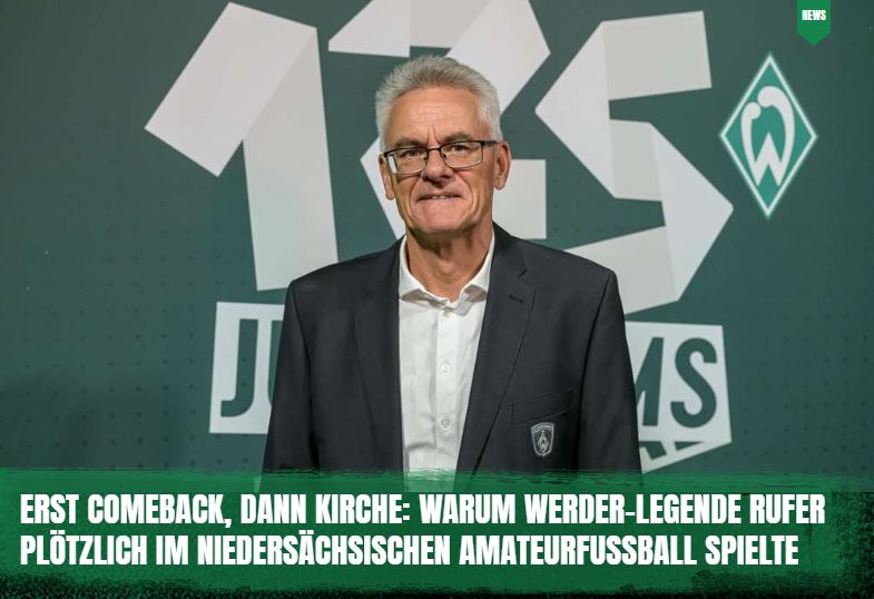 DeichStube's tweet photo. Comeback! #Werder-Legende Wynton #Rufer ist in der Senioren-#Kreisliga aufgelaufen 👉 https://t.co/p9iMvz8HVw https://t.co/D5rUPT8YFu