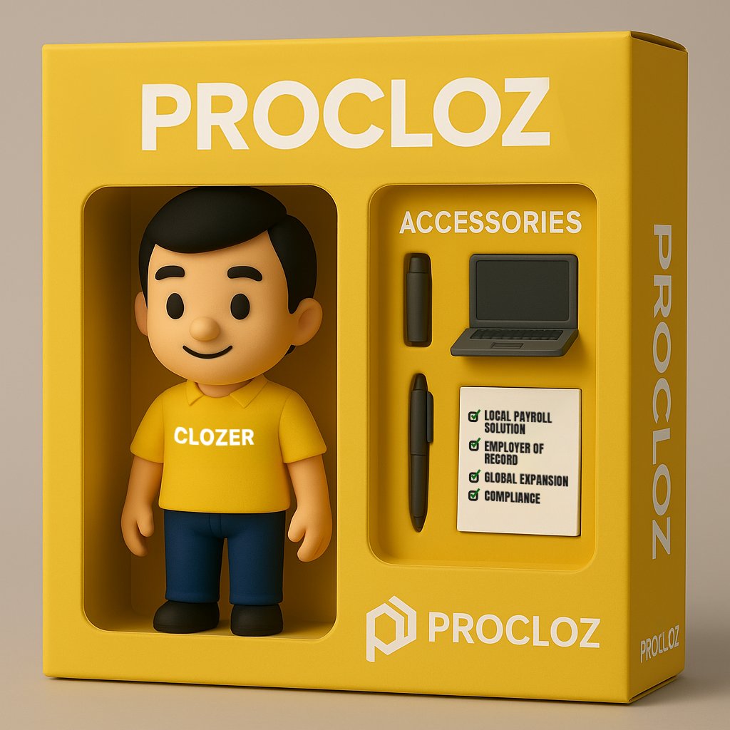 Procloz's tweet image. Caught in the trend trap? Maybe!

But when your action figure comes with EOR, global hiring, and local payroll support… you let it slide.

#Procloz #PayrollProcess #EOR #GlobalHiring #AI #Marketing #MadewithAI #Actiongifuretrend