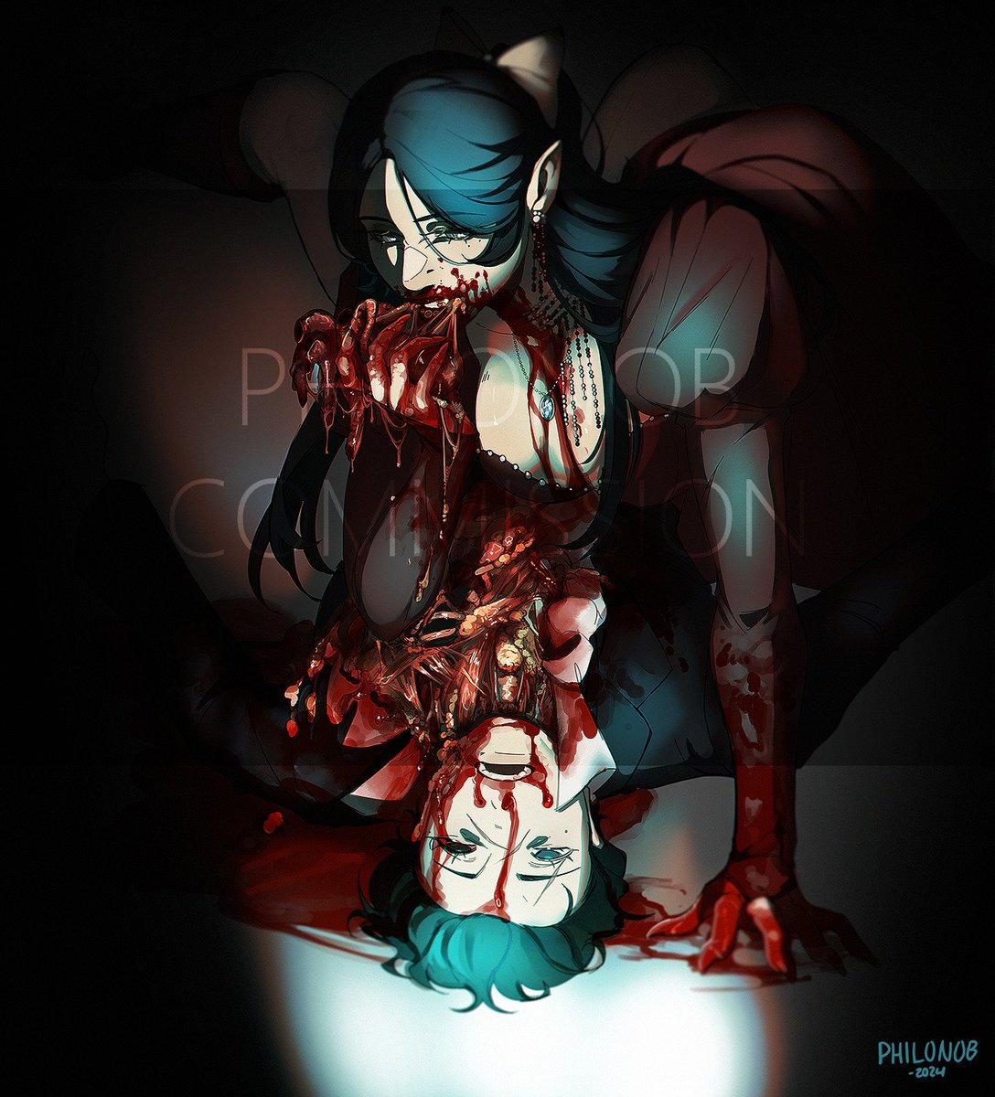 philo but with a knife 🔪 tweet media