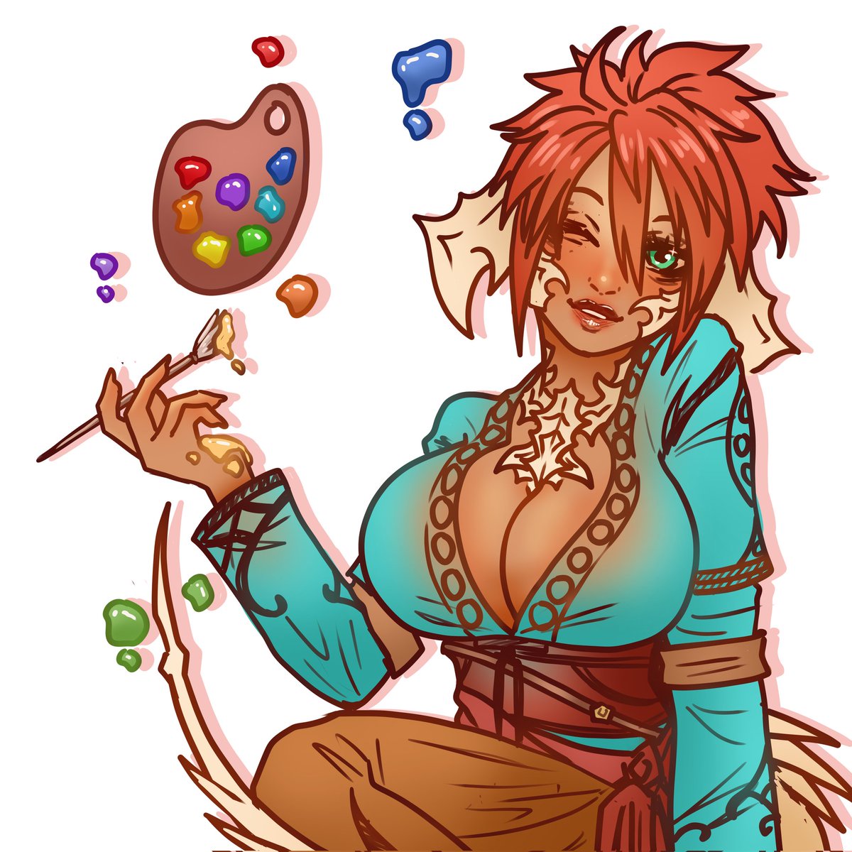 Sketch comm for <a href="/Marinth2/">Marinth</a> ~!