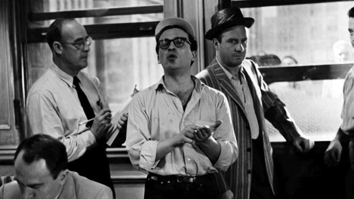 CCinephilia's tweet photo. 68 years ago today, 12 ANGRY MEN was released—Sidney Lumet’s masterclass in tension, character, and morality. Few films remain this timeless. Step inside the jury room and revisit a true cinematic landmark. 🎬

🔗 https://t.co/oqcogmjctS https://t.co/nPeDV3BjPO