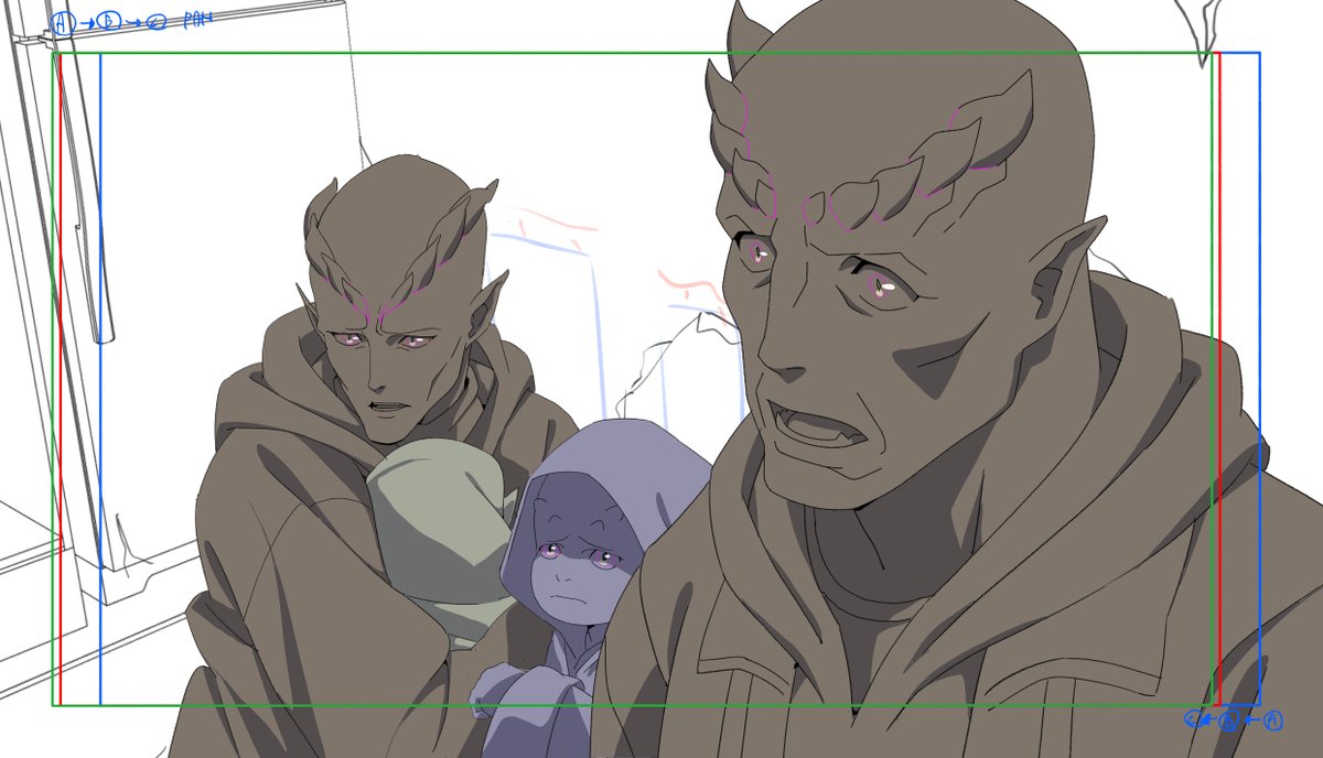 sdg0316's tweet photo. #STUDIOMIR #studiomir #netflix #animation #devilmaycry #DevilMayCryCreation #DrawingDevilMayCry #Layoutcheck https://t.co/pSJq56lc2S