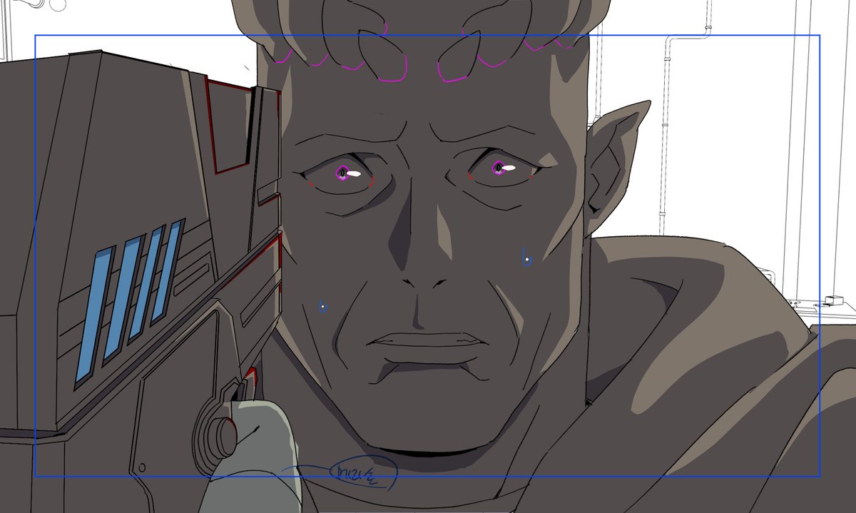 sdg0316's tweet photo. #STUDIOMIR #studiomir #netflix #animation #devilmaycry #DevilMayCryCreation #DrawingDevilMayCry #Layoutcheck https://t.co/pSJq56lc2S
