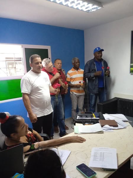 Actividad con los Trabajadores.