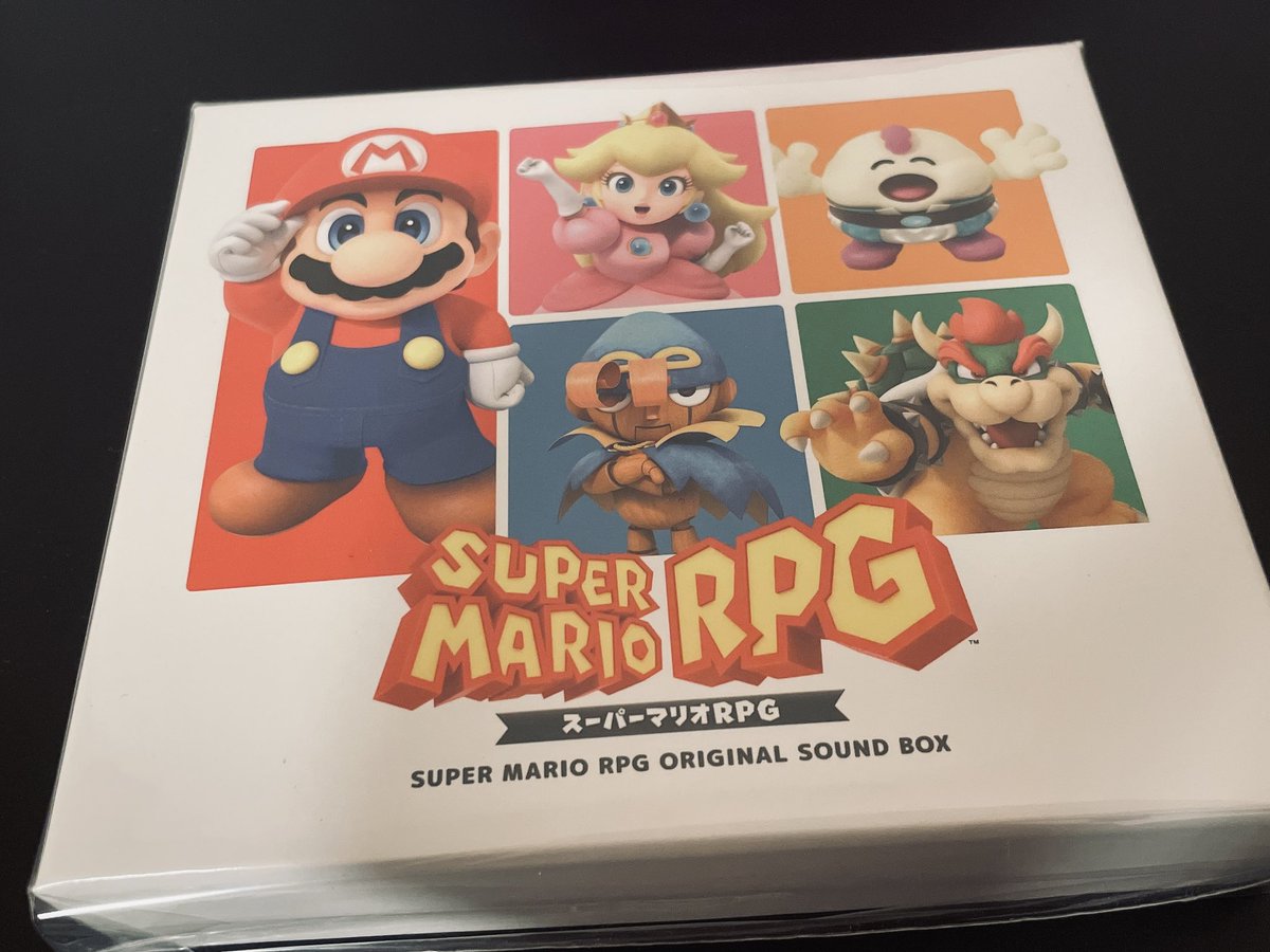 Super Mario RPGサントラ 下村陽子 サイン入り TGS2025 スーパーマリオ