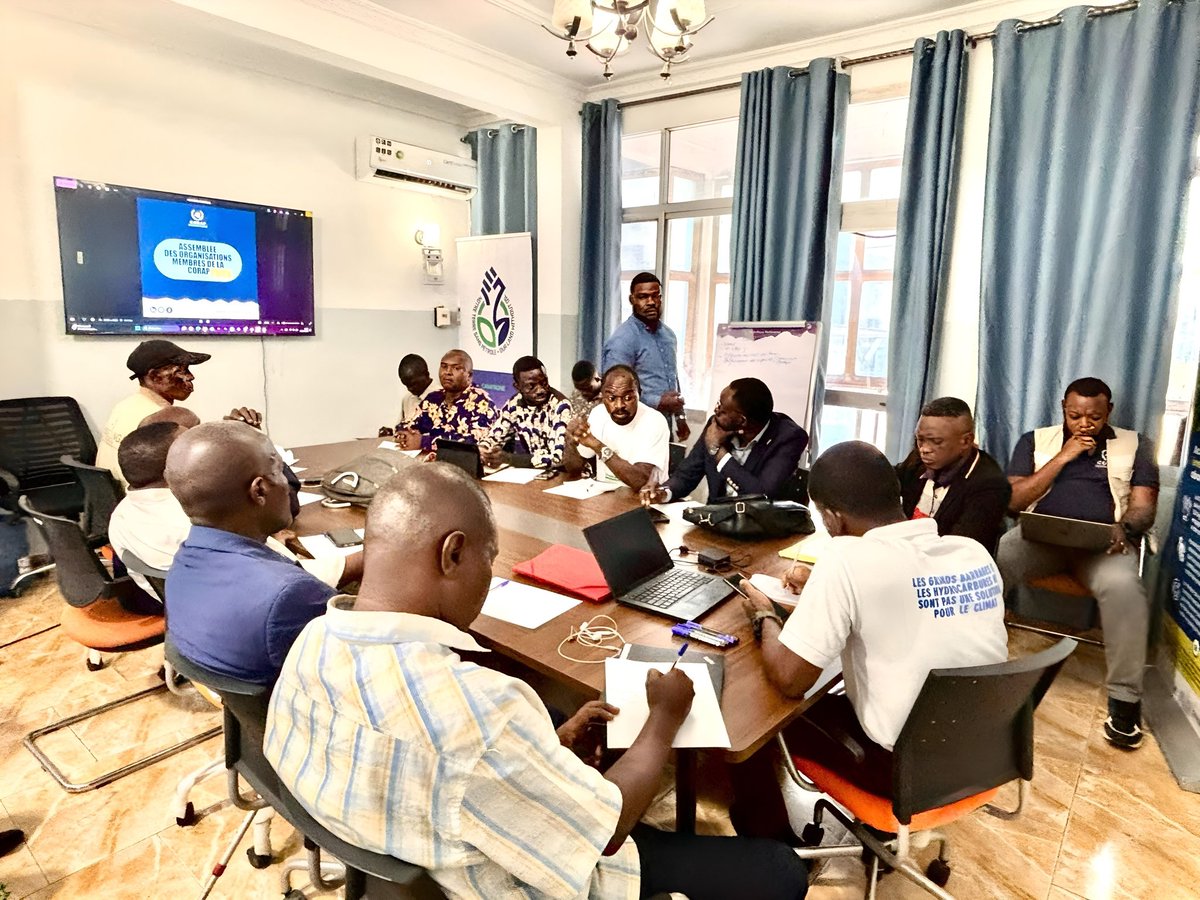 CORAP RDCongo (@coraprdcongo) on Twitter photo Le mardi 8 Avril, la CORAP a réuni ses organisations membres pour une assemblée  dynamique et constructive. Ce fut un moment clé pour un échange riche sur les priorités et les attentes mutuelles.
Les organisations membres ont exprimé clairement leur volonté de renforcer Le mardi 8 Avril, la CORAP a réuni ses organisations membres pour une assemblée  dynamique et constructive. Ce fut un moment clé pour un échange riche sur les priorités et les attentes mutuelles.
Les organisations membres ont exprimé clairement leur volonté de renforcer