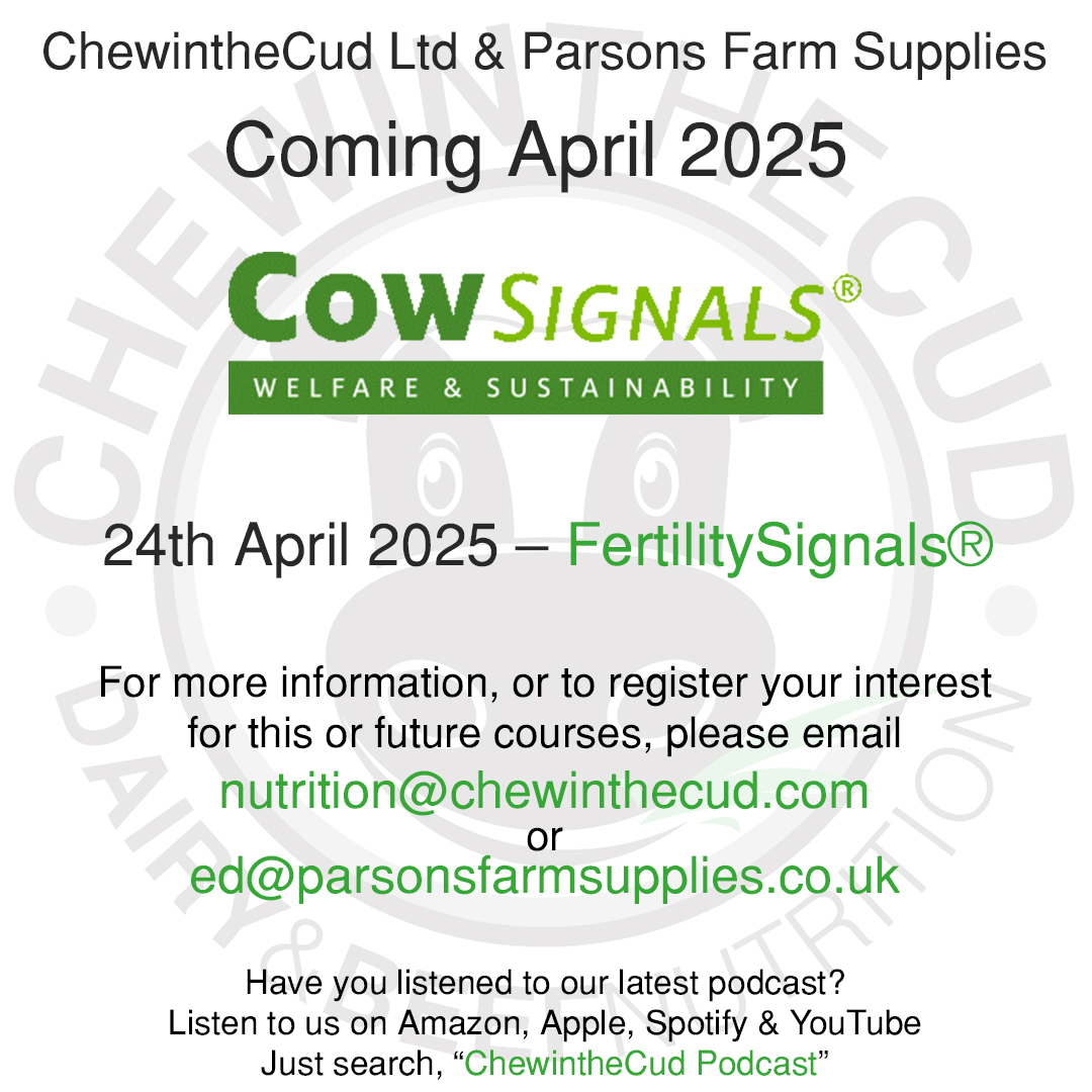 Only two weeks to go until we hold our #fertilitysignals course from <a href="/CowSignals/">CowSignals Training</a>, on our host farm just ten minutes from Bristol Airport. If you are interested in coming along get in touch with either myself or Ed <a href="/Parsonsfarmsups/">Parsons Farm supplies ltd</a>  #teamdairy #happycows #happyfarmer #happyplanet